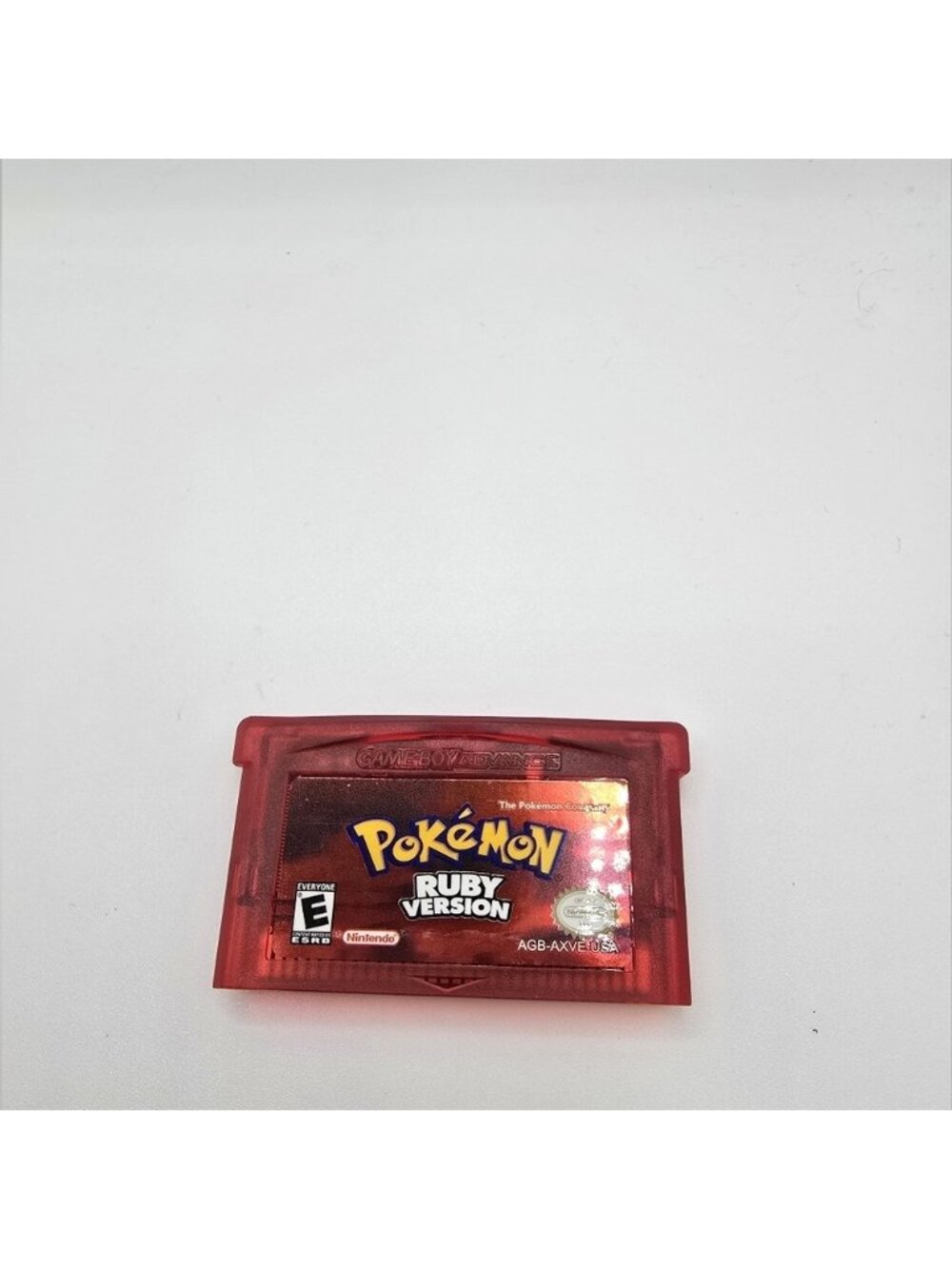 Pokémon Gameboy Advance Game Ruby Version - Reproduction